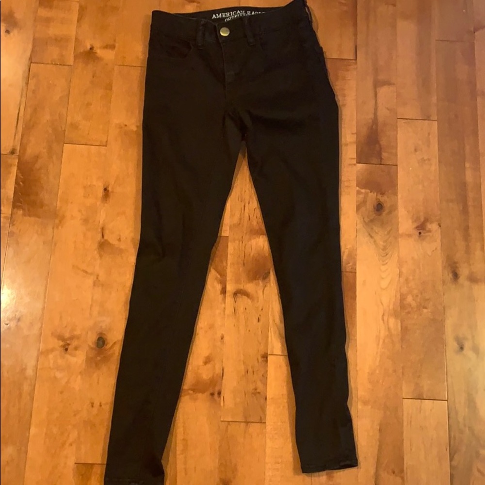American Eagle Black Jeggings